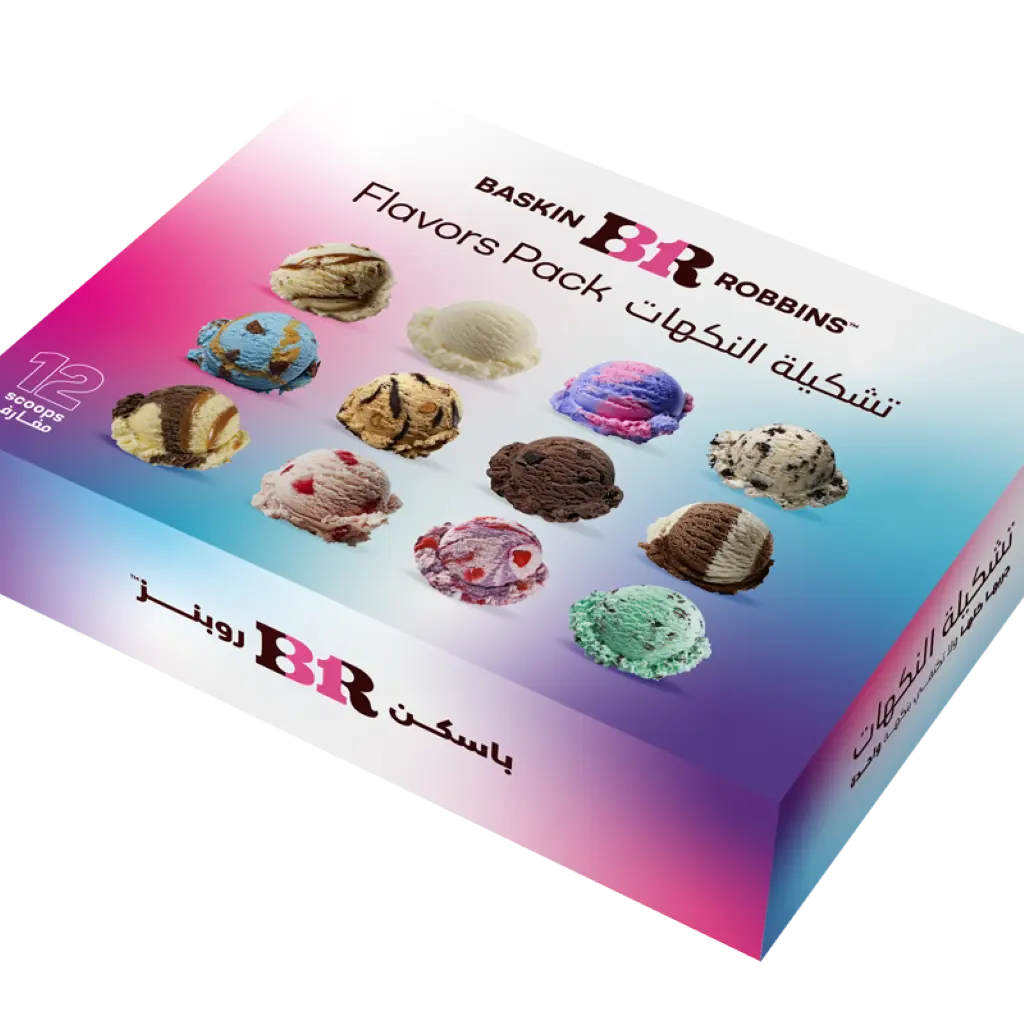 Flavor Pack - Buy 9 Value Scoop Get 3 Free